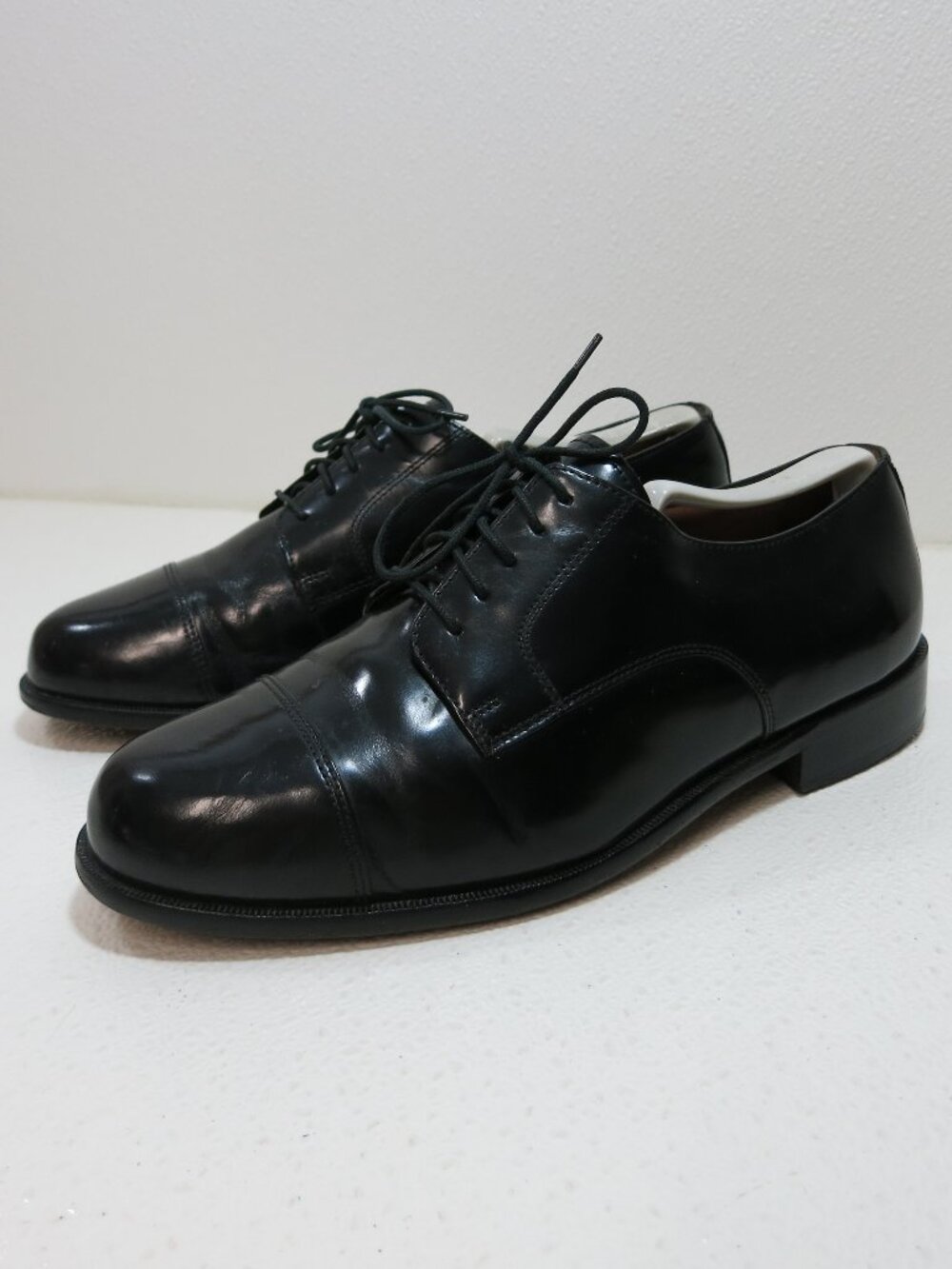 Bostonian Classics Cap Toe Leather Dress Men's Shoes Dress Footwear Sz 8 W